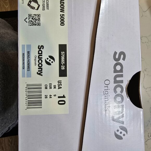 Saucony Shadow 5000 Casual Athletic Sneakers Grey/Curry S70665-28 MENS 10 NEW - Picture 6 of 12